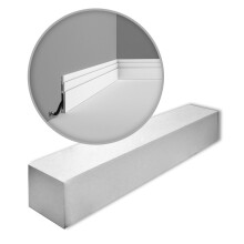 Orac Decor SX180 MODERN HIGH LINE skirting 1 Box 16 pieces | 32 m