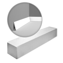 Orac Decor SX179 MODERN DIAGONAL skirting 1 Box 20 pieces | 40 m