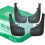 FOR RANGE ROVER L322/MK3 FRONT & REAR MUDFLAP SET MUD FLAPS KIT (2002-2012) 2