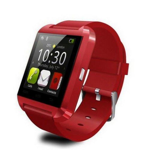 (Red) kids smart watch android bluetooth Bracelet Sports Tracker