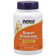 NOW Foods, Super Primrose, Nachtkerzenöl, 1.300 mg, 60 Weichkapseln