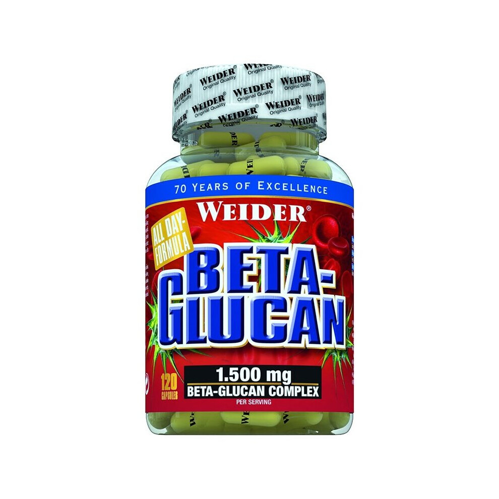 Photos - Vitamins & Minerals Weider Beta-Glucan - 120 caps 