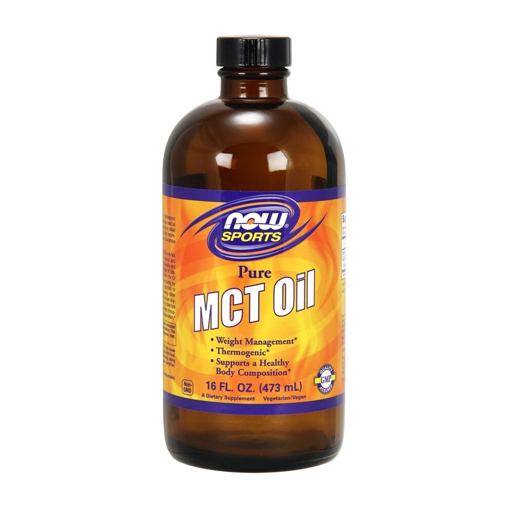 NOW Foods  MCT Oil, 473 ml.(Pure Liquid )