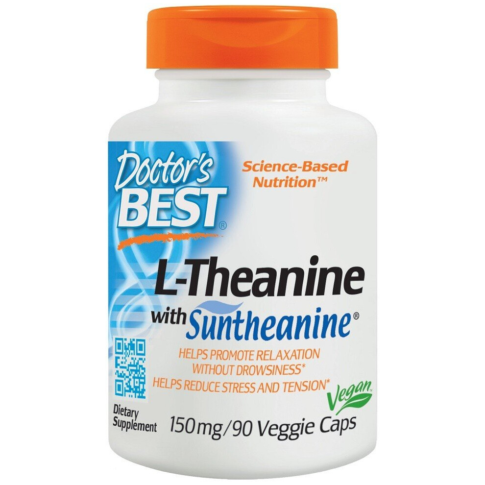 Doctor's Best  L-Theanine with Suntheanine, 150mg  - 90vcaps 