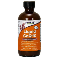 NOW Foods, Vloeibare CoQ10, 100 mg, 4 fl oz (118 ml)