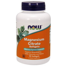 NOW Foods, Magnesium Citrat, 90 Softgels