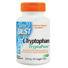 Διαιτολόγος Καλύτερος, L-Tryptophan , 500 mg, 90 Veggie Caps