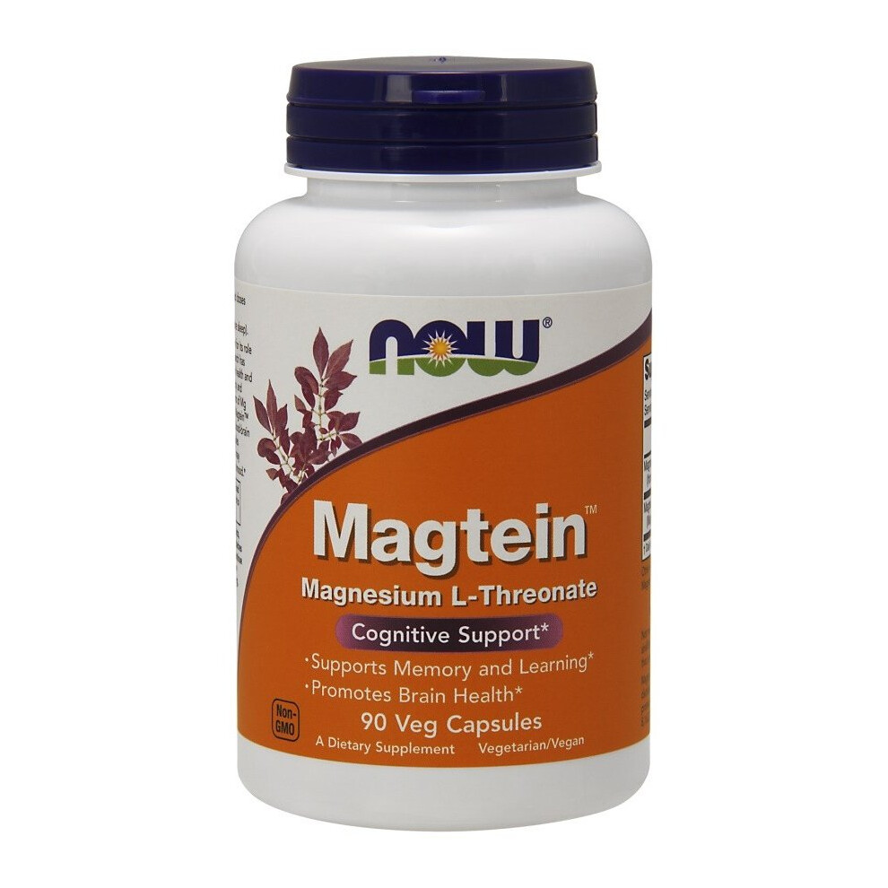 Now Foods Magtein Magnesium L-Threonate - 90 Vcaps