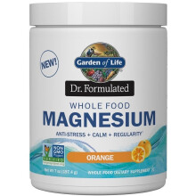 Garden of Life, Dr. Formált, Teljes Élelmiszeri Magnézium, Rózsaszín Citrom, 7 oz (198.4 g)