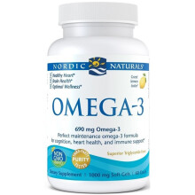 Nordic Naturals, Omega-3, Lemon, 690 mg, 60 Myggor (345 mg per Mygg)