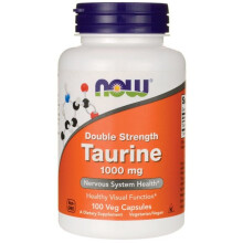 NOW Foods, Taurină, 1,000 mg, 100 Capsule Veg