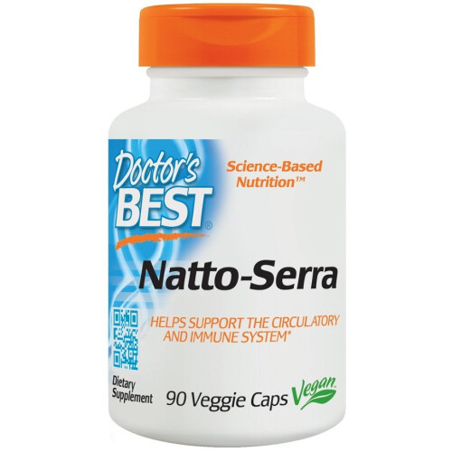 Doctor's Best, Natto-Serra, 90 veggie Kapseln