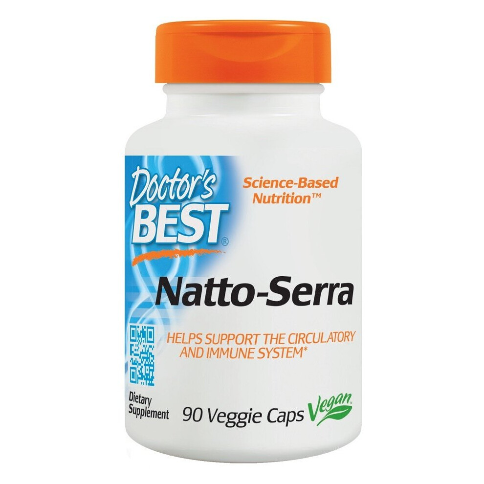 Doctor's Best Natto-Serra - 90 Vcaps