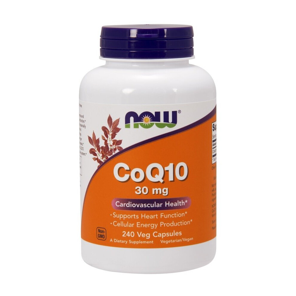 Now Foods Coq10, 30Mg 240 Vcaps