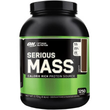 Optimum Nutrition, Serious Mass, Protein Powder Supplement, Banana, 6 lb (2.72 kg)