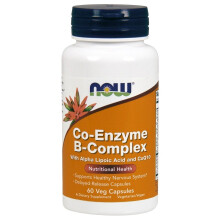 NOW Foods, Co-Enzyme B-Complex, 60 Veg Kapsułek