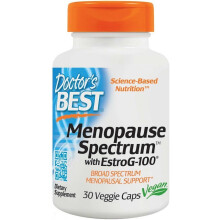 Doctor's Best Espectro da Menopausa com EstroG-100 - 30 cápsulas