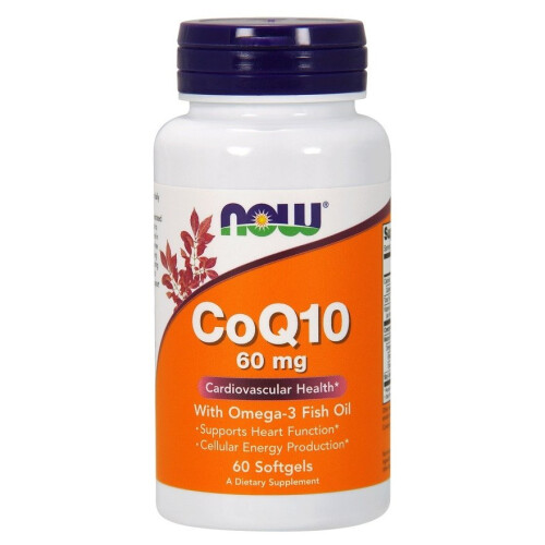 NOW Foods NOW Foods, CoQ10, 60 mg, 60 Γελοί
