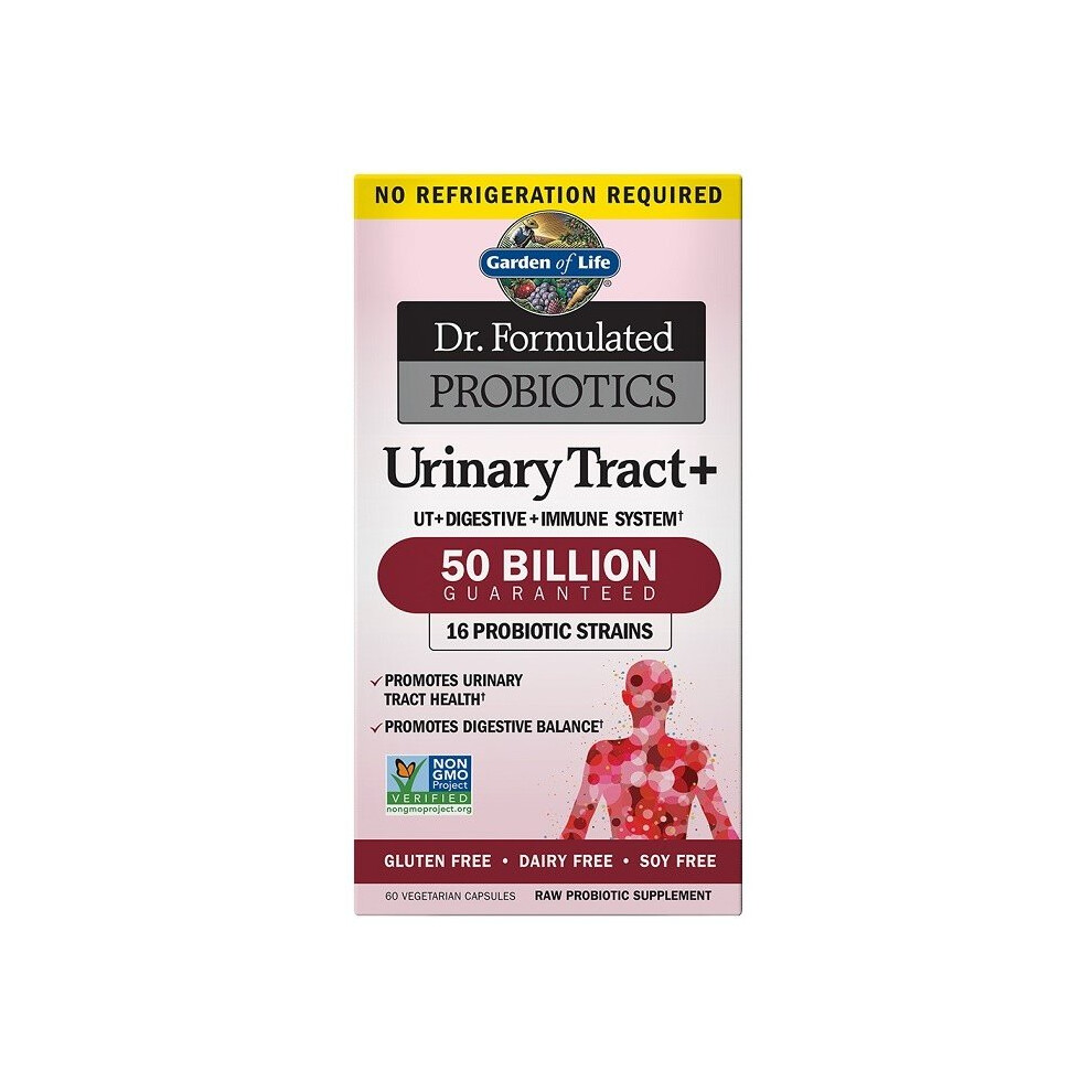 Garden Of Life Dr. Formulated Probiotics Urinary Tract+ - 60 Vcaps