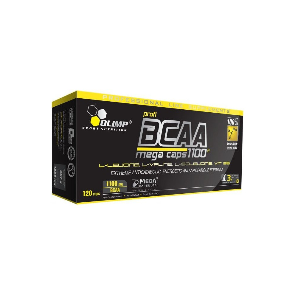 Olimp Nutrition Bcaa Mega Caps, 120 Caps
