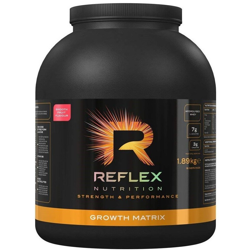 Reflex Nutrition Growth Matrix, Smooth Fruit, 1890G