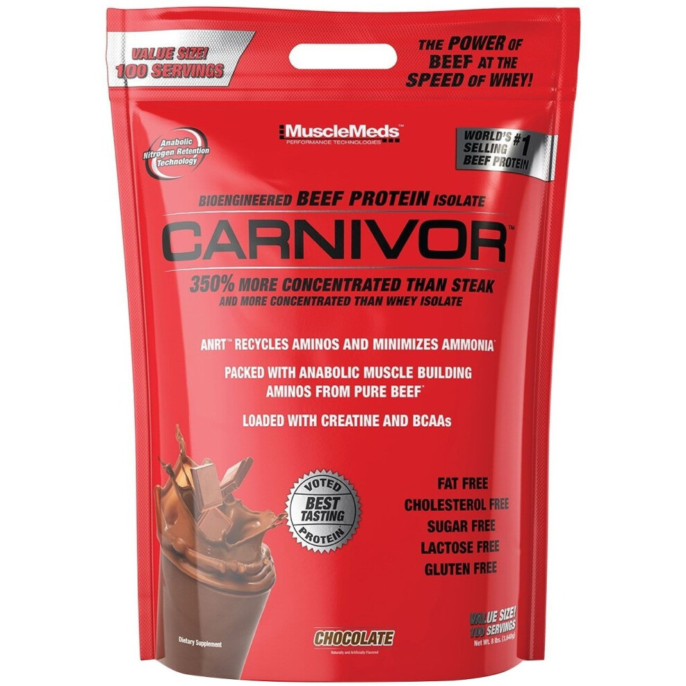MuscleMeds Carnivor Beef Protein Isolate Chocolate 3640g