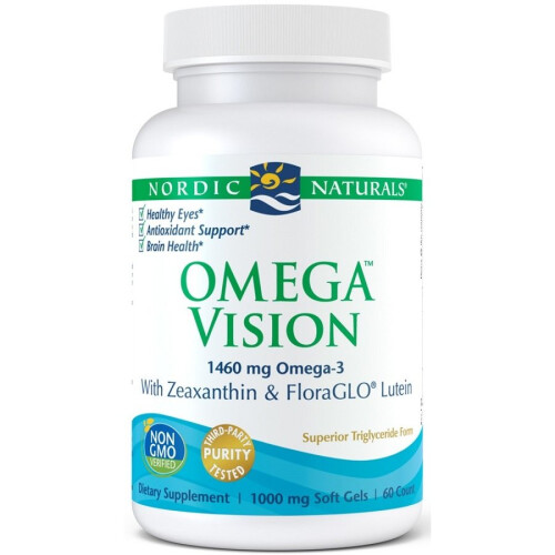 Nordic Naturals Nordic Naturals, Vision Support, Omega Blend, 60 Soft Gels