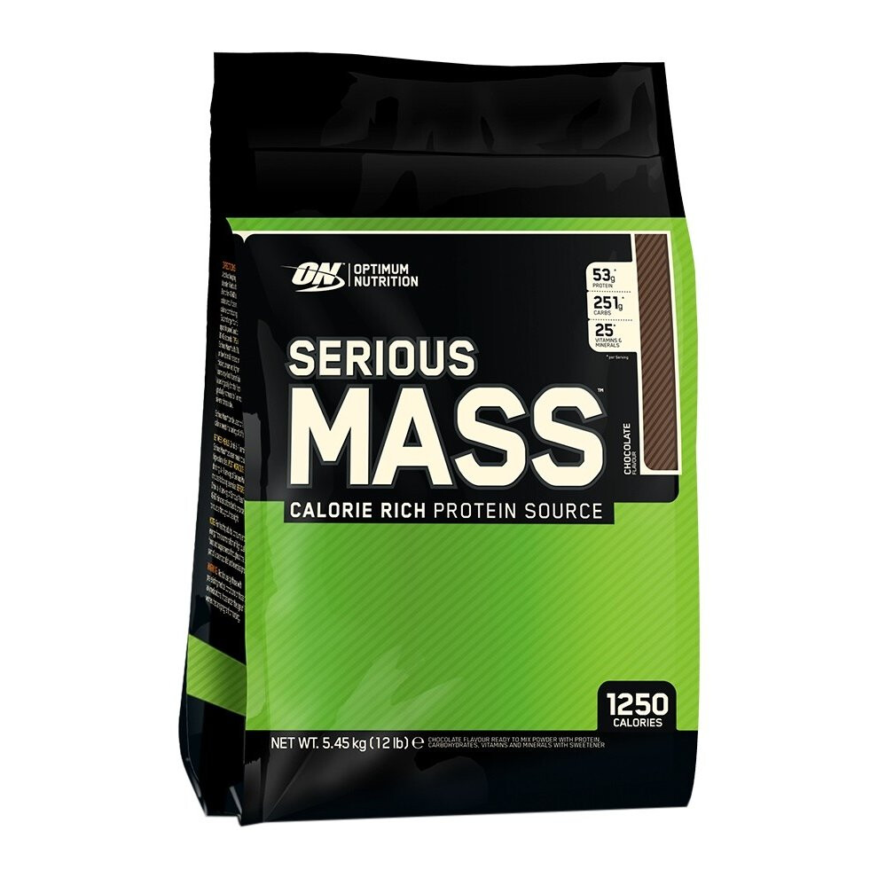 Optimum Nutrition  Serious Mass, Chocolate, 5450g