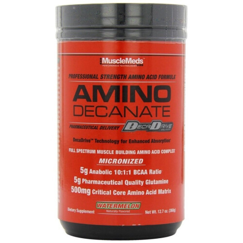 MuscleMeds, Amino Decanate, Pastèque, 13,3 oz (378 g)