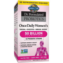 Garden of Life, Probiotiques Formulés par le Dr, Quotidien Femme, 50 Milliards, 30 Gélules Végétariennes