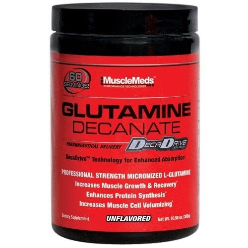 MuscleMeds, Glutamine Decanate, Ανορθόγραφος, 10.58 oz (300 g)