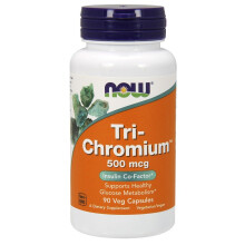 NOW Foods, Tri-Chrom, 500 mcg, 90 vegane Kapseln
