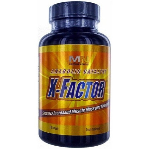 Molecular Nutrition  X-Factor, Anabolic Catalyst  - 100 softgels