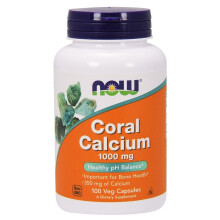 NOW Foods, Korallkalcium, 350 mg, 100 kapslar