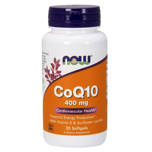 NOW Foods NOW Foods, CoQ10, 400 mg, 30 Μαλακές Γεμίδες