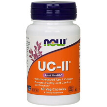 NOW Foods UC-II Undenatured Type II Collagen, 60 vcaps