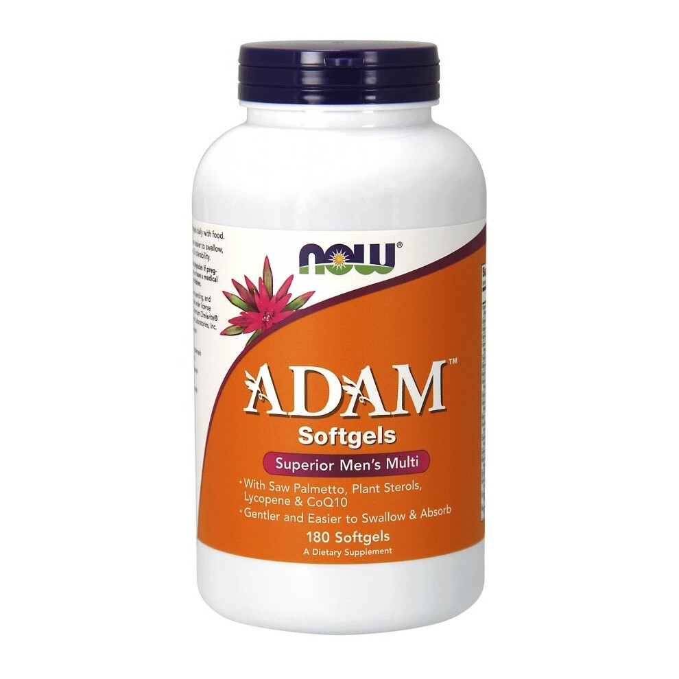 Now Foods Adam Multi-Vitamin For Men, 180 Softgels