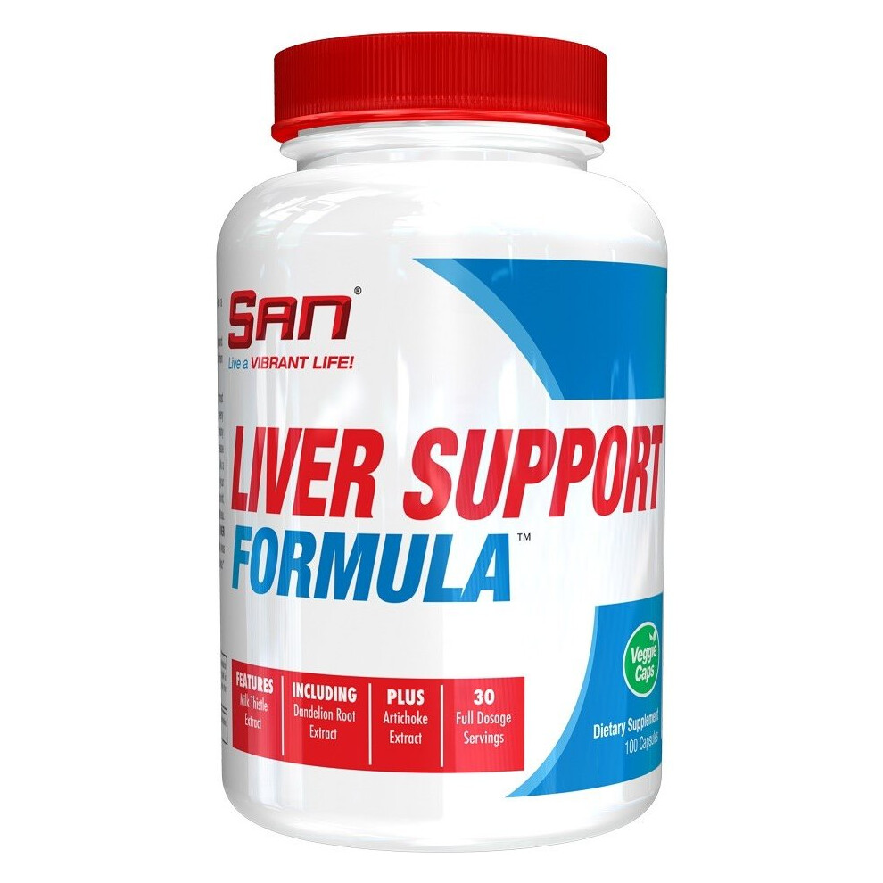 San Liver Support Formula - 100 Vcaps