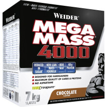 Weider  Mega Mass 4000, Vanilla, 7000g