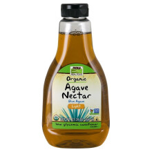 NOW Foods, Alimentos Reales, Nectar de Agave Orgánico, Ligero, 23.28 oz (660 g)