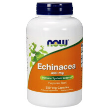 NOW Foods, Echinacea, 400 mg, 250 Veg Capsules
