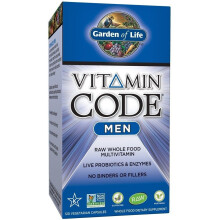 Garden of Life, Vitamin Code, Całorodzajowy Multivitamin dla Mężczyzn, 120 wegetariańskich kapsułek