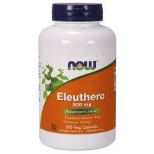 NOW Foods, Eleuthero, 500 mg, 250 Veg Capsules