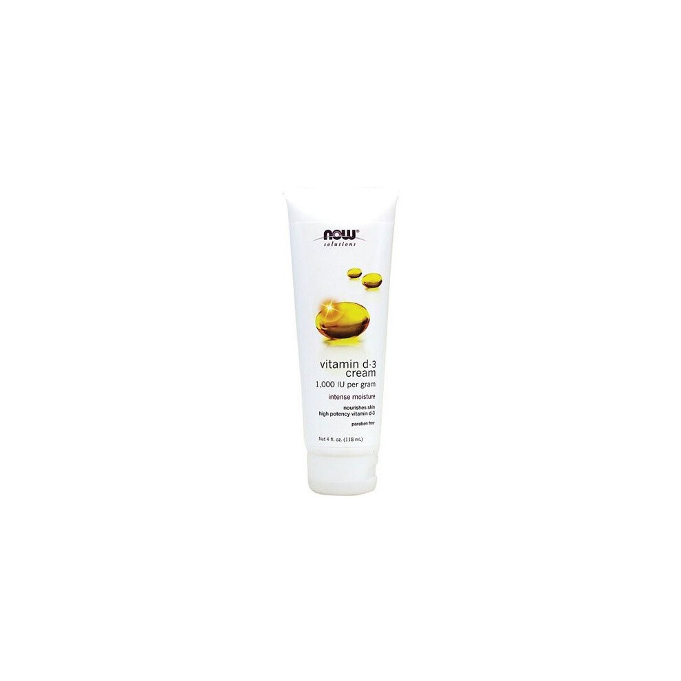 Now Foods Vitamin D-3 - 118 Ml. Cream