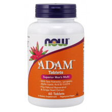 NOW Foods, ADAM, Multi per Uomini Superiori, 60 Comprimati