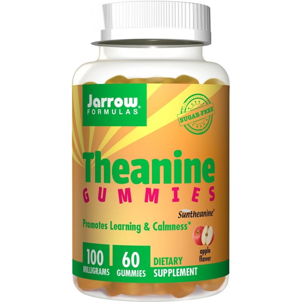 Jarrow Formulas  Theanine Gummies, 100mg - 60gummies