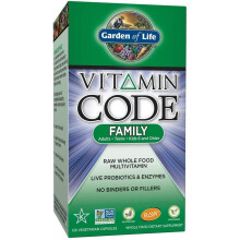 Garden of Life, Vitamin Code, Familie, Vollwert-Multivitamin, 120 Vegetarische Kapseln