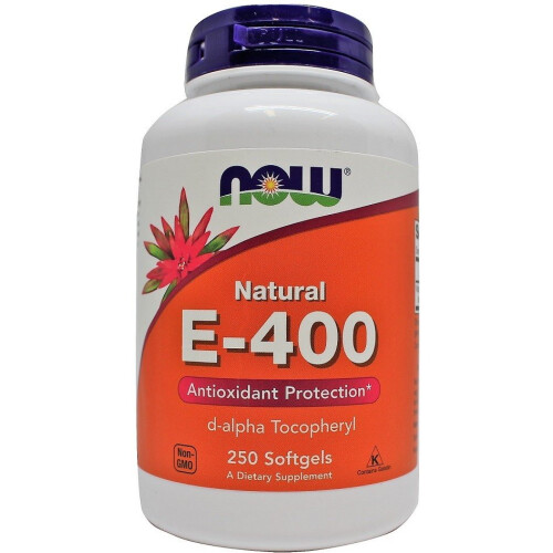 NOW Foods E-400, 268 mg (400 IU), 250 Softgels