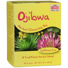 NOW Foods, Echt Thee, Ojibwa, Koffievrij, 24 Theezakjes, 1,5 oz (42 g)