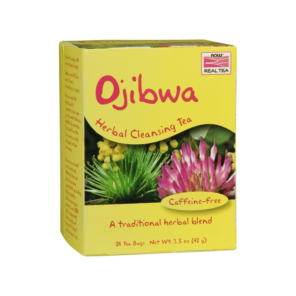 NOW Foods  Ojibwa Native American Herbal Tea - 24 tea bags